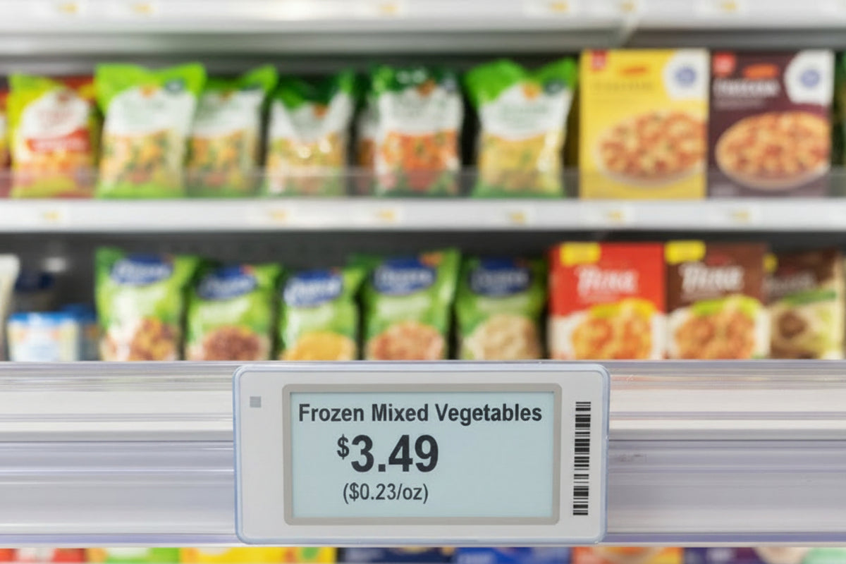 2.1" Electronic Shelf Label Freezer tag